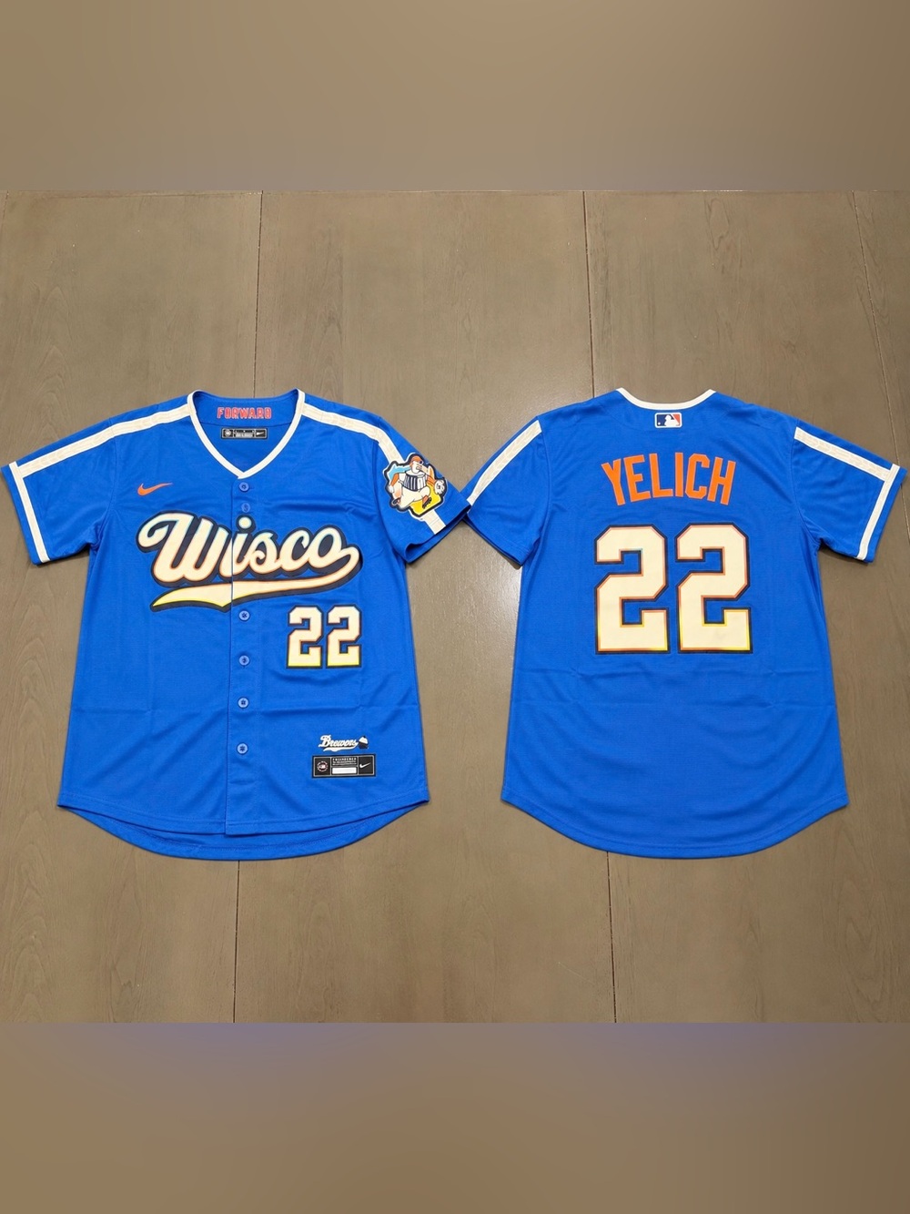 Christian Yelich Brewers jerseys